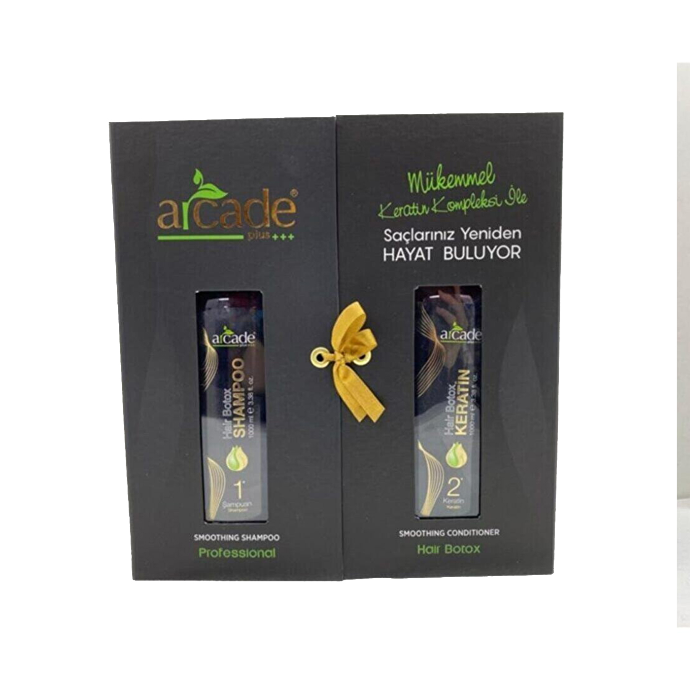 Arcade Unisex Keratin Ve Şampuan Bakım Seti KERATİN 2Lİ SET