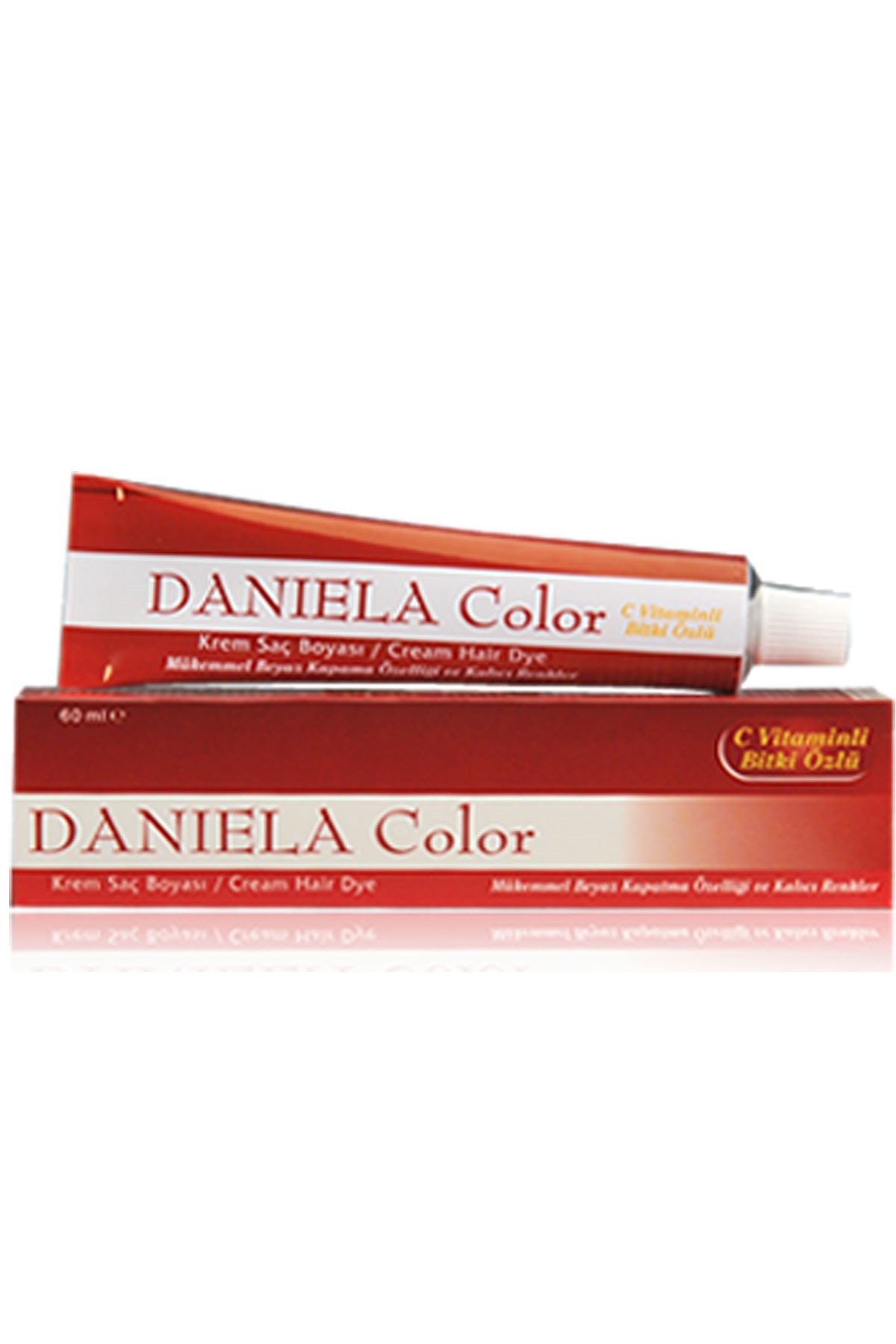 Daniela Color Saç Boyası 60 ml 1.0 Siyah