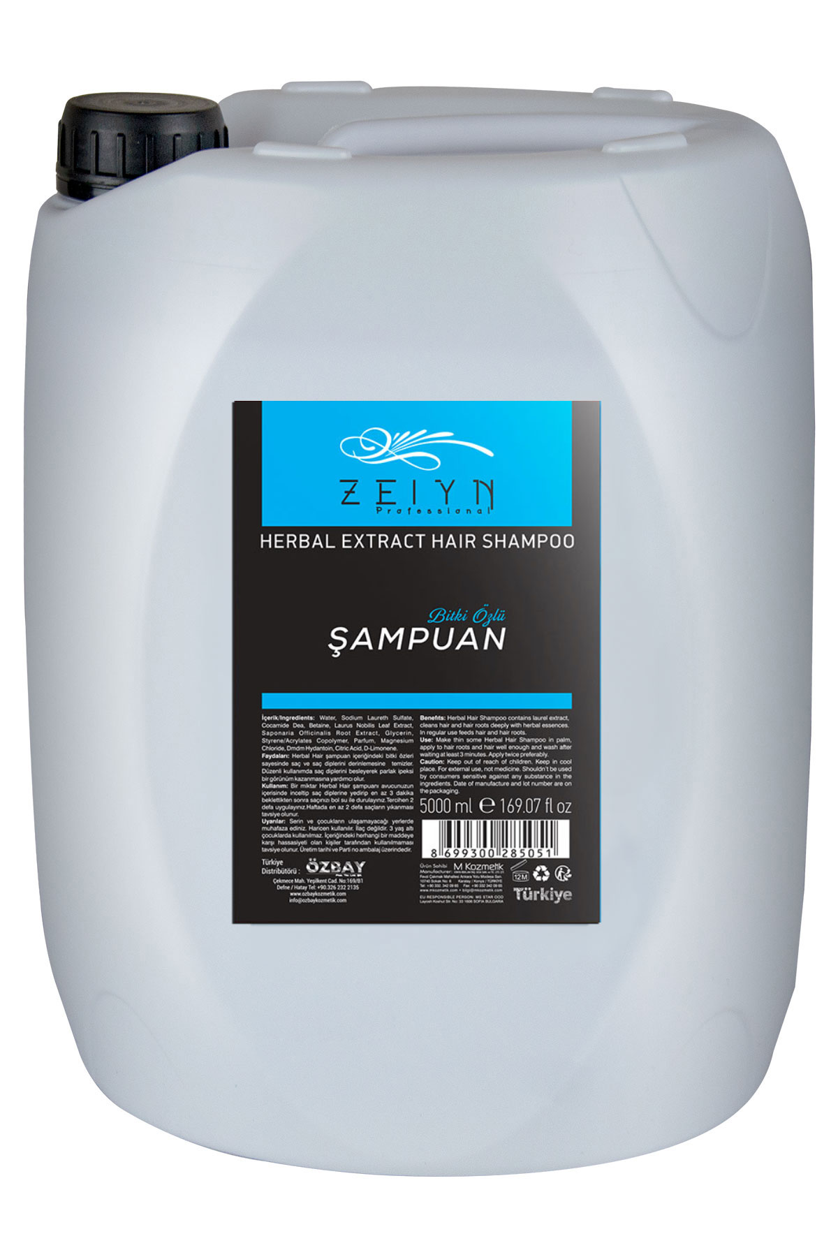 Zeiyn Herbal Şampuan 5 Litre