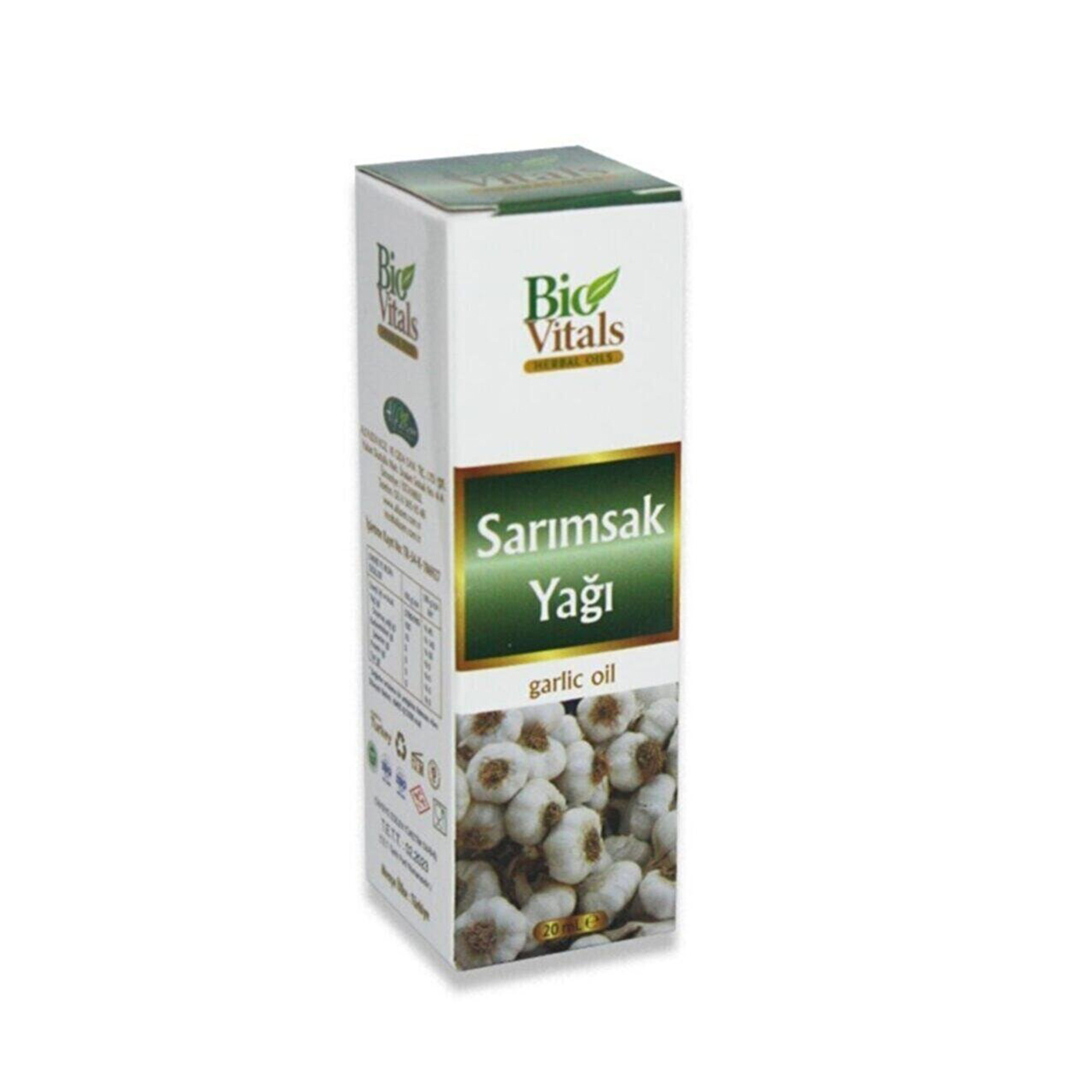 Bio Vitals Sarımsak Yağı 20ml