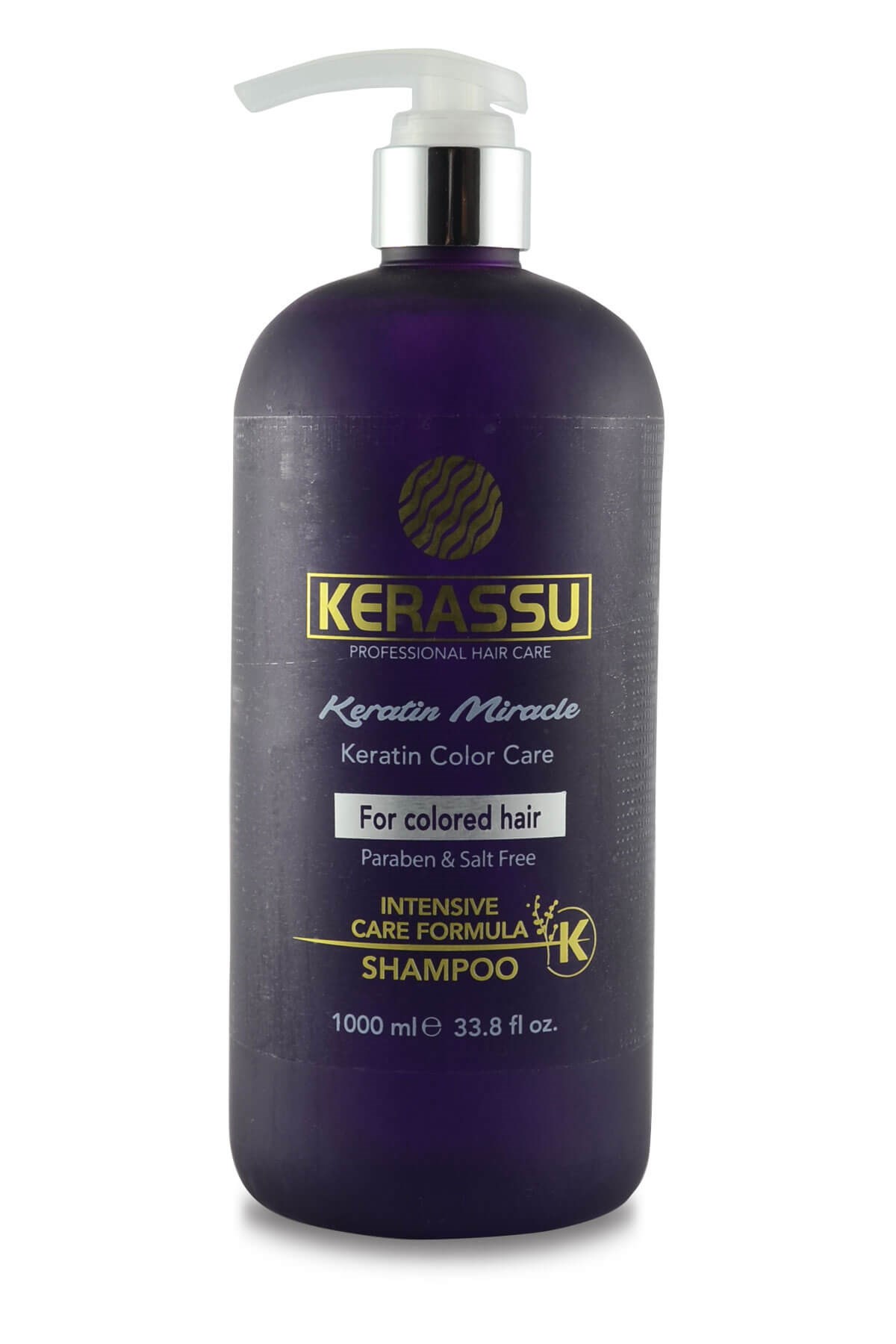 Kerassu Saç Rengini Koruyan Keratin İçerikli Saç Bakım Şampuanı 1000 Ml