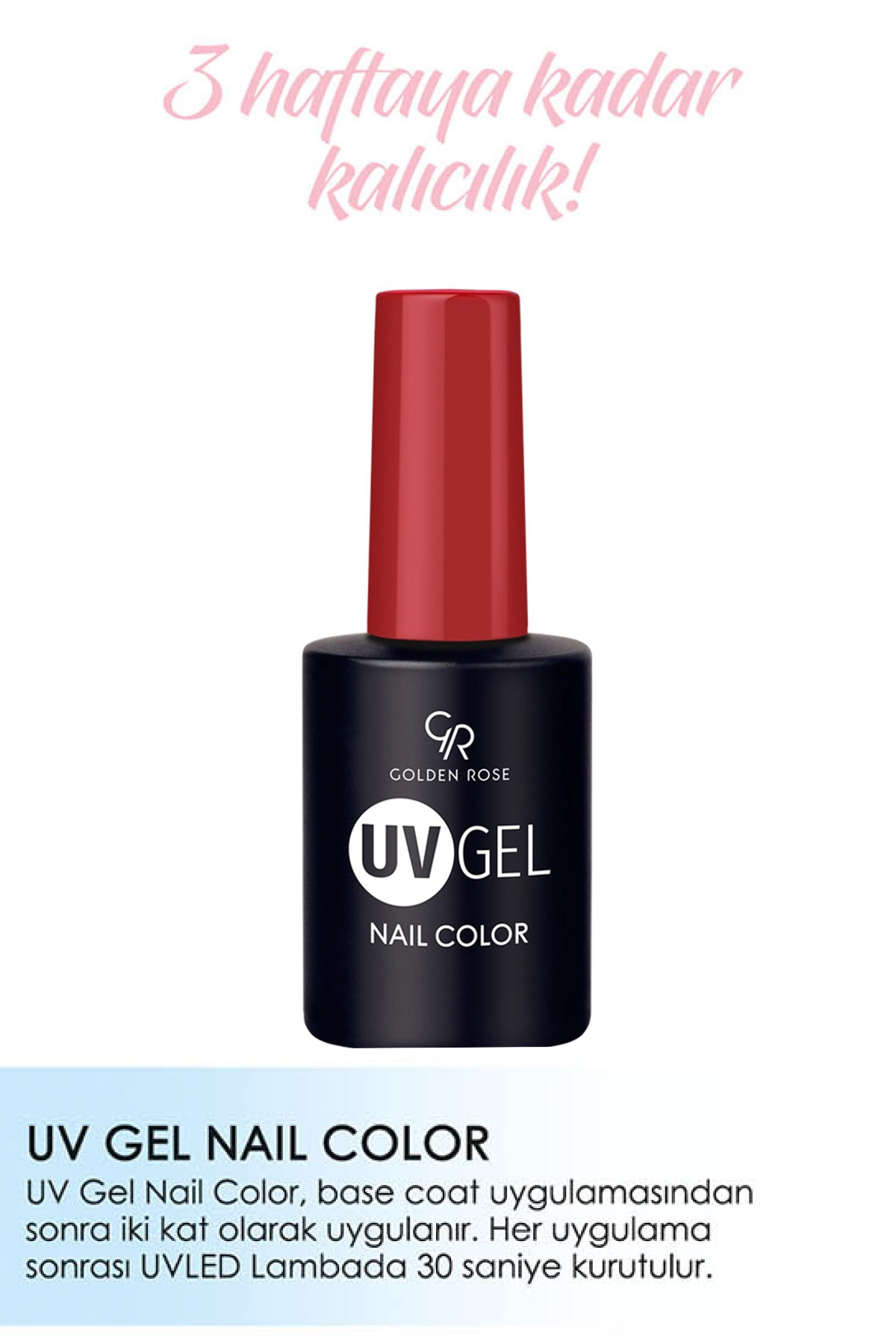 Golden Rose UVGEL Nail Color Kalıcı Oje 125