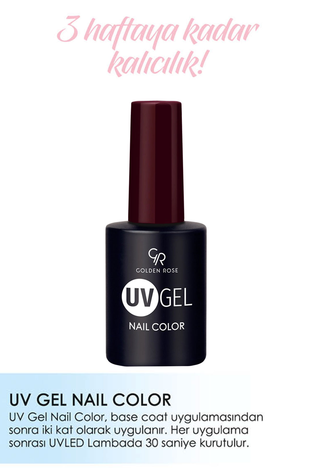 Golden Rose UVGEL Nail Color Kalıcı Oje 131