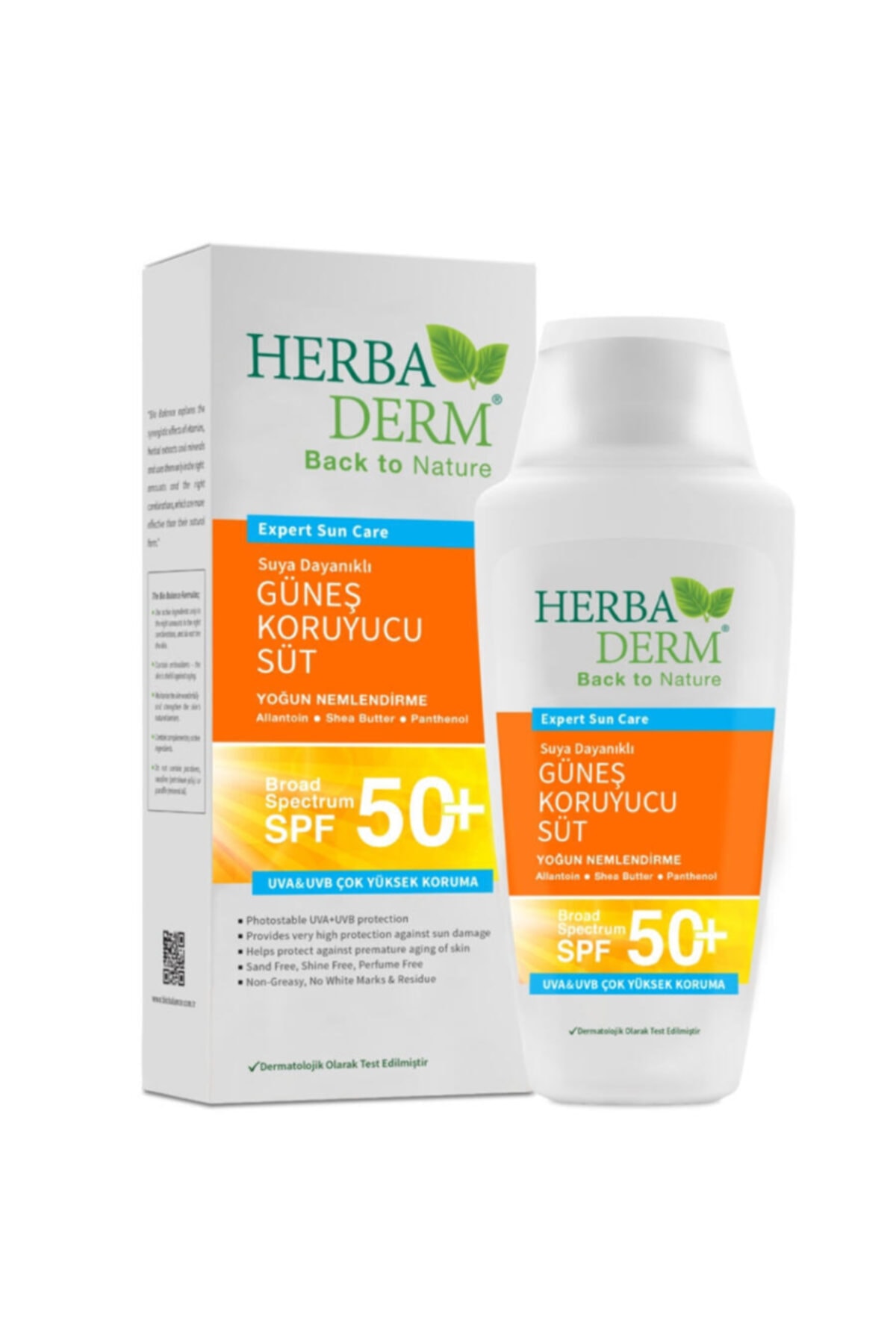 Çok Yüksek Koruma Suya Dayanıklı Güneş Sütü 50+ SPF 150 ml