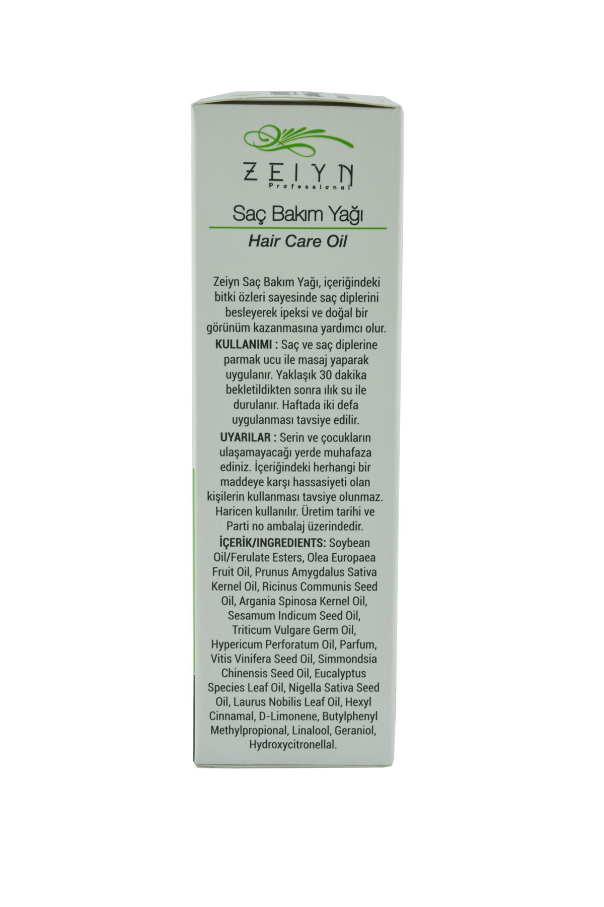 Zeiyn Profesyonel Saç Bakım Yağı 125ml