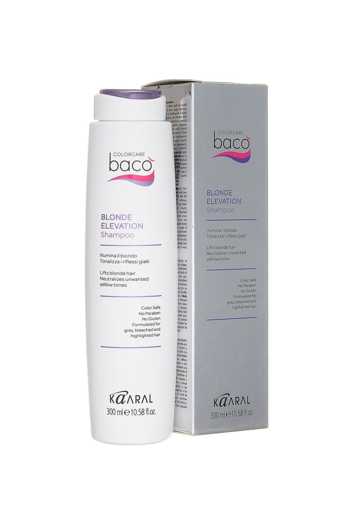 Baco Blonde Elevation Silver Şampuan 300 ml
