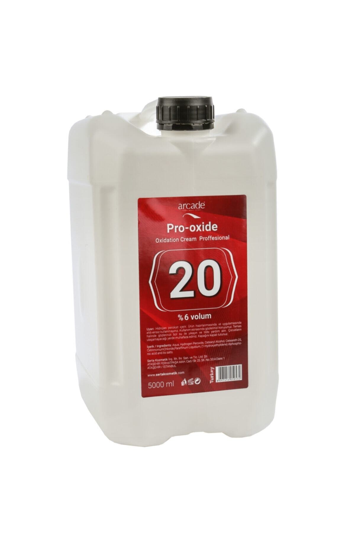 Oksidan Krem % 6 20 Volume 5 L