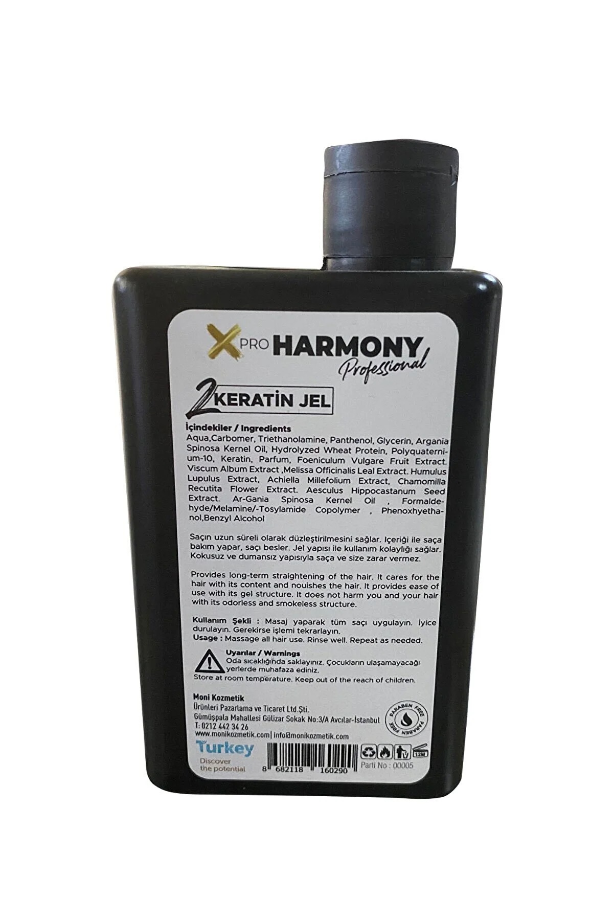 X Pro Harmony Profesyonel Keratin Jel 500 ml