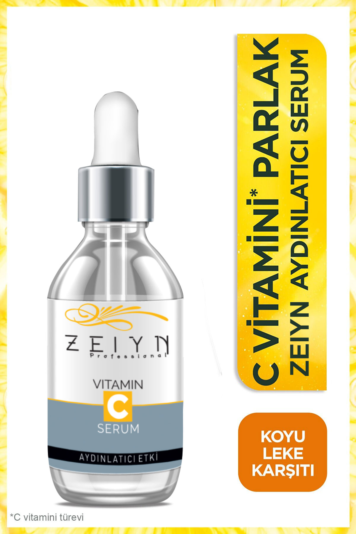 C Vitamini Parlak Süper Aydınlatıcı Serum 30ml