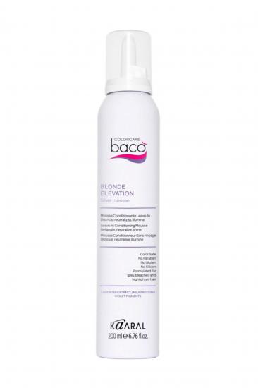 Baco Blonde Elevation Viyole Pigmentli Saç Bakım Köpüğü  200ml