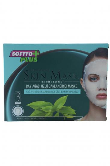Softto Plus Çay Ağacı Özlü Maske