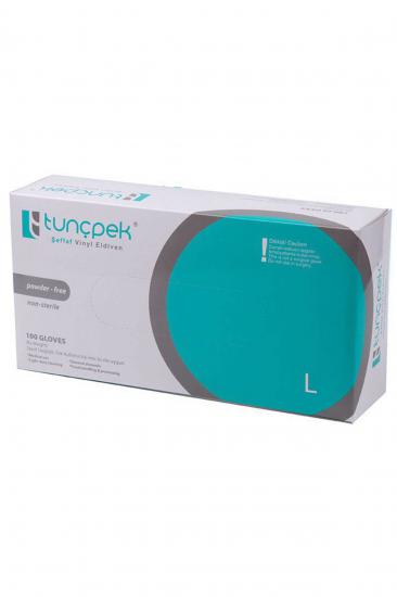 Tunçpek 100 lü Vinyl (Pudrasız) Eldiven Medium