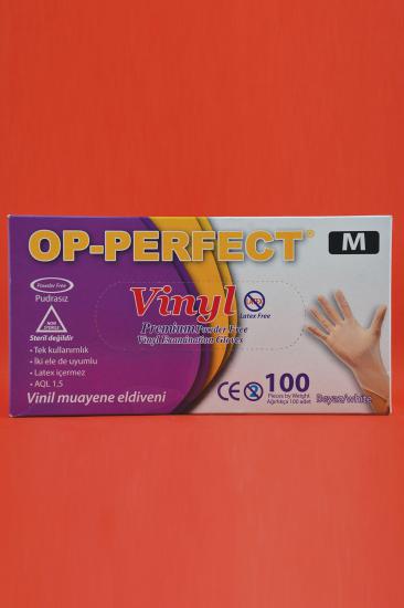 Hijyenik Vinil Eldiven (Pudrasız) Medium