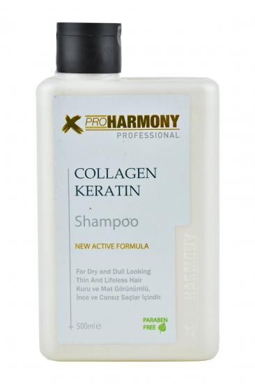 X Pro Harmony Kolajen Ve Keratin İçerikli Saç Bakım Şampuanı 500 ml