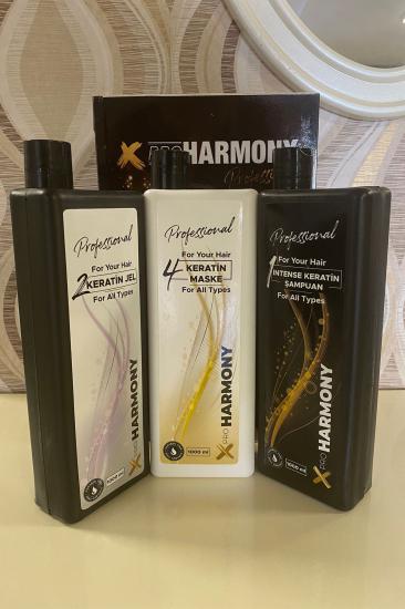 Keratin Saç Bakım Seti 3’lü Şampuan + Keratin Jel + Maske